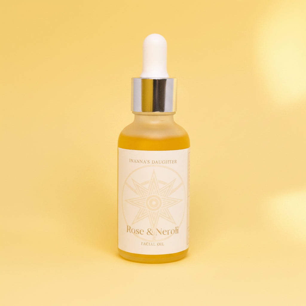 Rose & Neroli Facial Oil - Inanna's Daughter Shampoo & Conditioner Bars